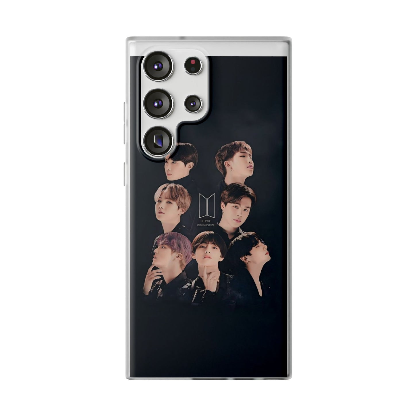 BTS OT7 Cell Phone Case - iPhone, Samsung and Custom Covers -  K-Pop Phone Covers, Gifts for Fans, Stylish Cell Phone Accessories