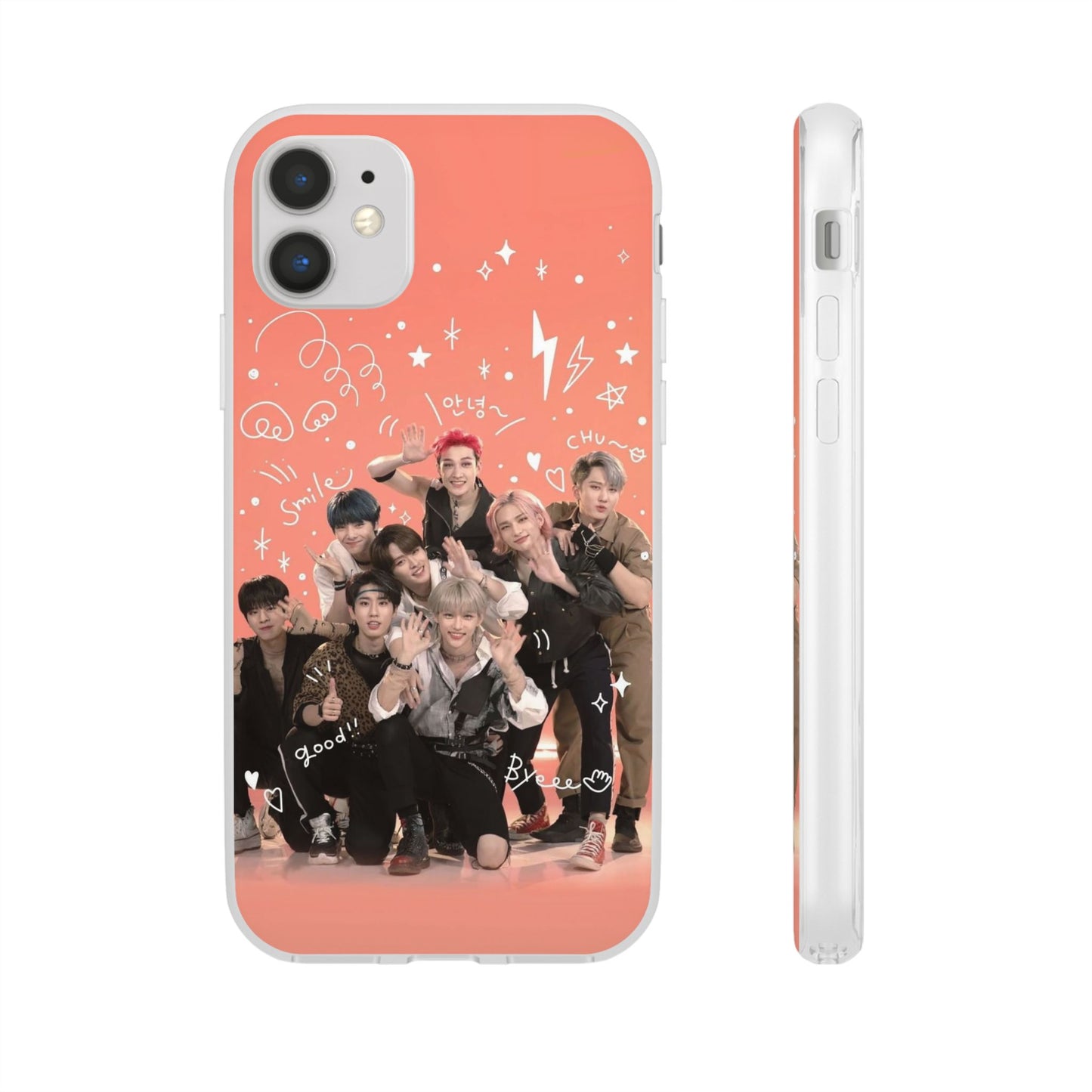 Stray Kids Fun & Cute Cell Phone Case - iPhone, Samsung and Custom Covers -  K-Pop Phone Covers, Gifts for Fans, Stylish Cell Phone Accessories