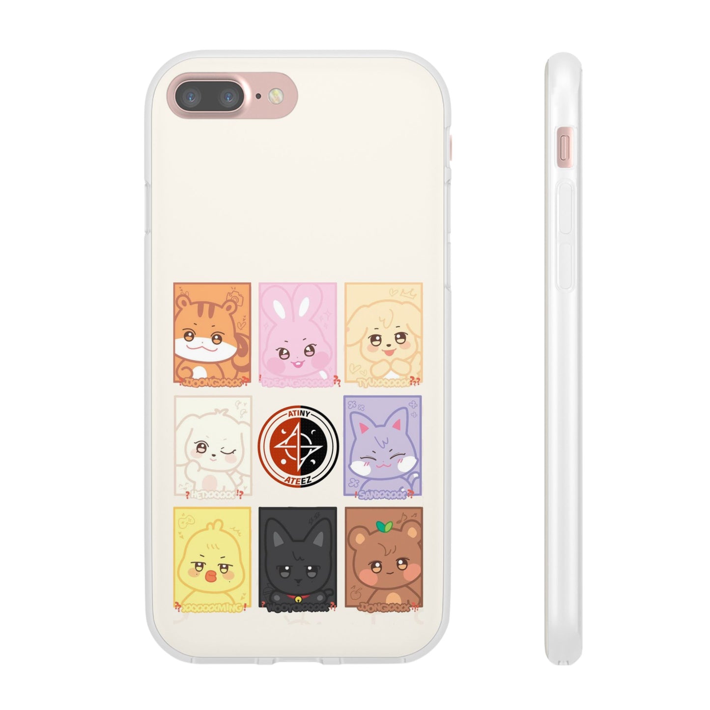 Ateez Atiny Cell Phone Case - iPhone, Samsung and Custom Covers -  K-Pop Phone Covers, Gifts for Carats, SVT Stylish Cell Phone Accessories