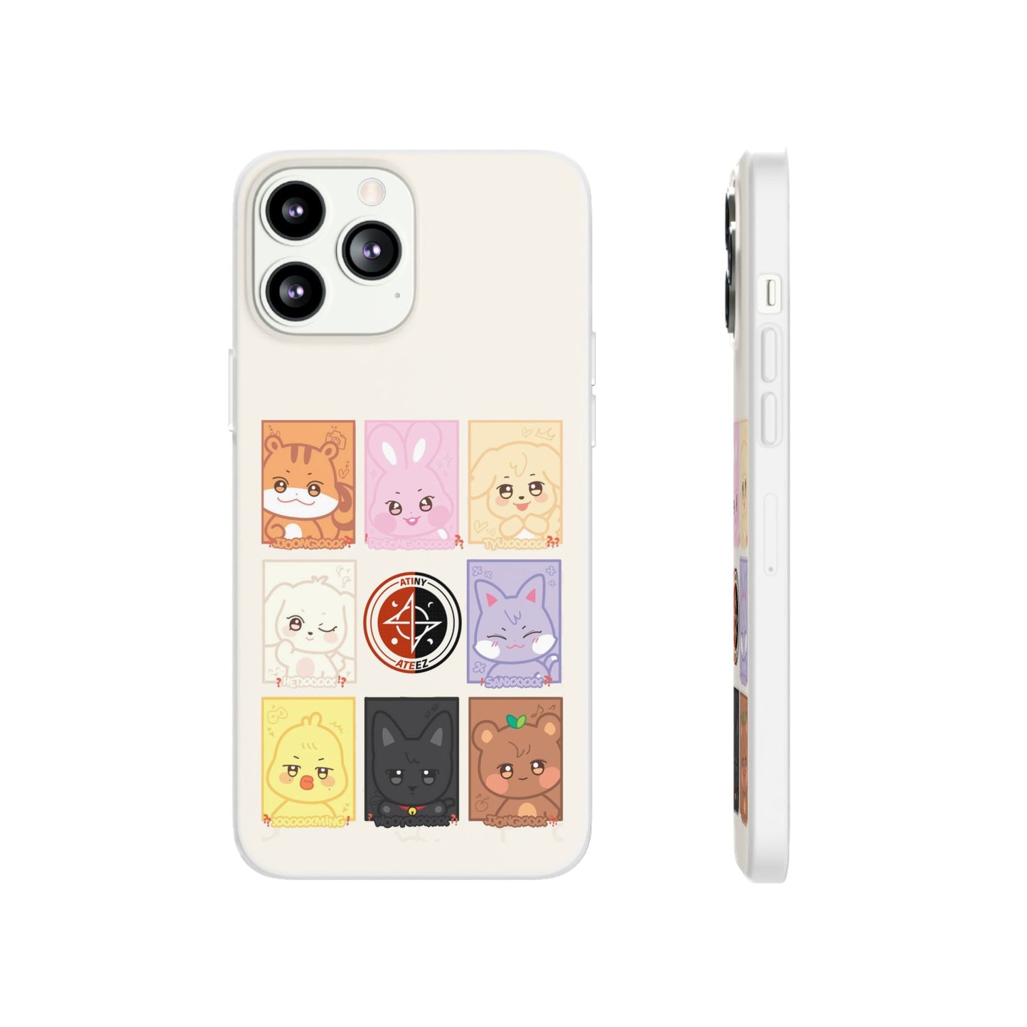 Ateez Atiny Cell Phone Case - iPhone, Samsung and Custom Covers -  K-Pop Phone Covers, Gifts for Carats, SVT Stylish Cell Phone Accessories
