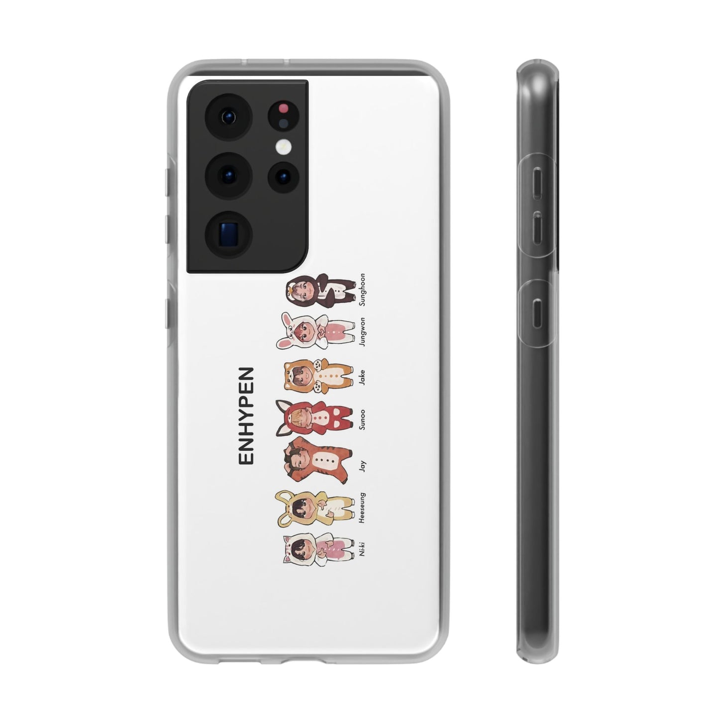 Enhypen Cell Phone Case - iPhone, Samsung and Custom Covers -  K-Pop Phone Covers, Gifts for Fans, Stylish Cell Phone Accessories
