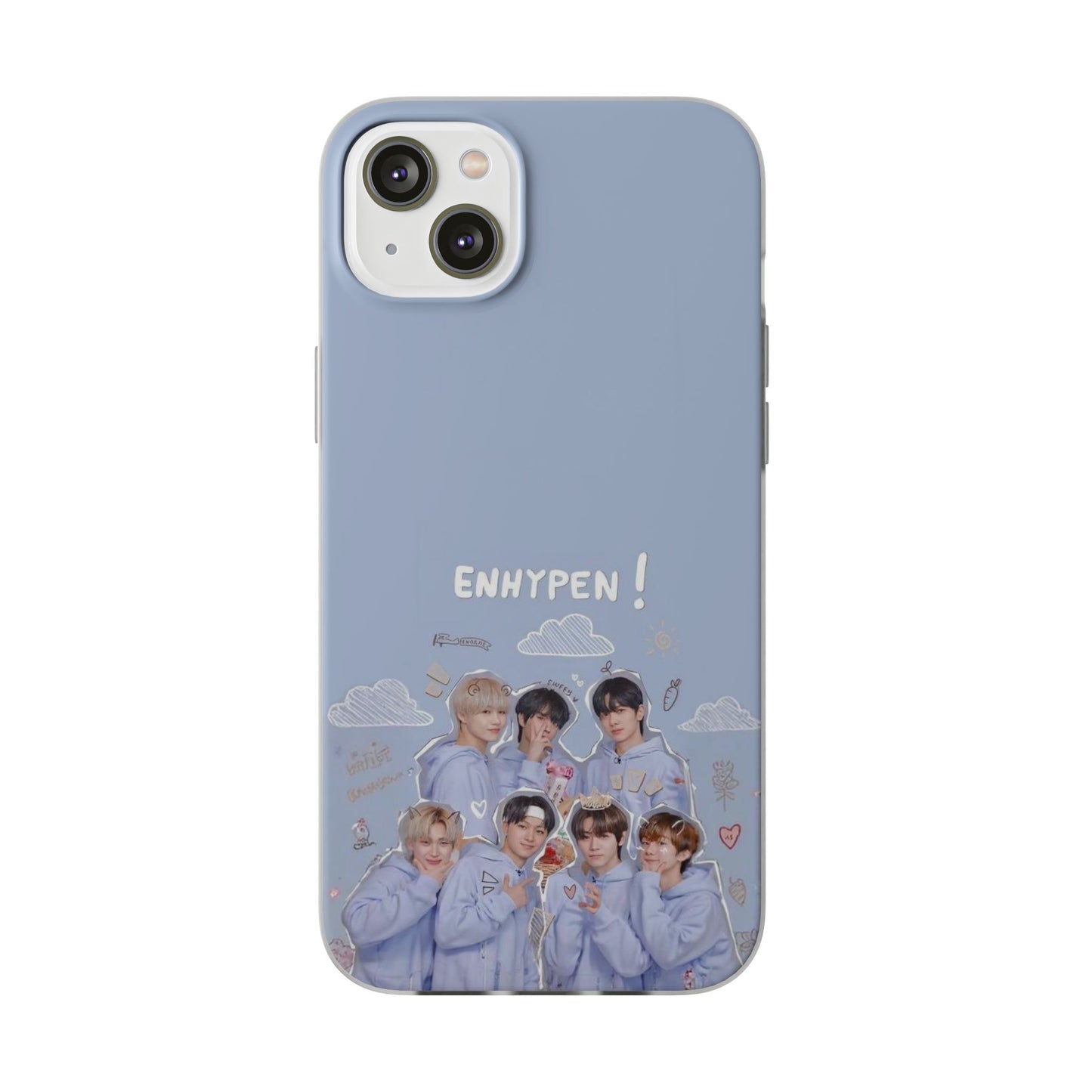 Enhypen Cell Phone Case - iPhone, Samsung and Custom Covers -  K-Pop Phone Covers, Gifts for Fans, Stylish Cell Phone Accessories
