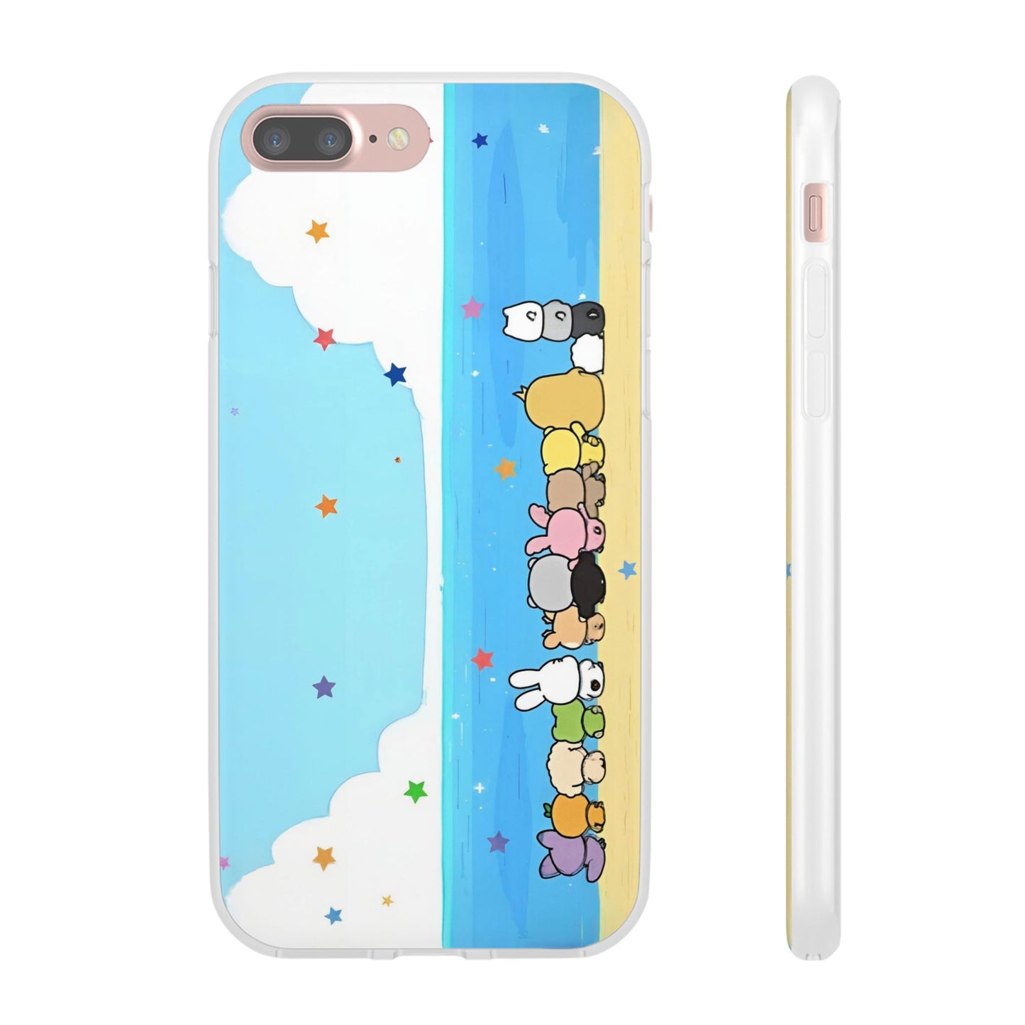 Seventeen Miniteen on the beach Cell Phone Case - iPhone, Samsung and Custom Covers -  K-Pop Phone Covers, Gifts for Carats, SVT Stylish Cell Phone Accessories