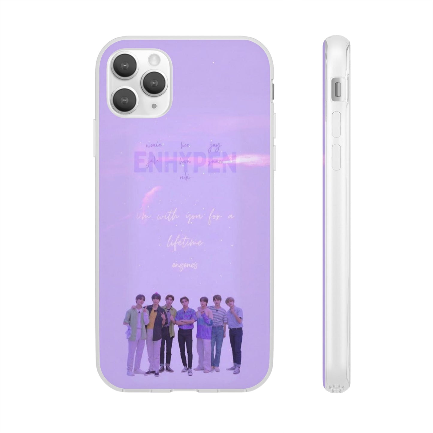 Enhypen Cell Phone Case - iPhone, Samsung and Custom Covers -  K-Pop Phone Covers, Gifts for Fans, Stylish Cell Phone Accessories
