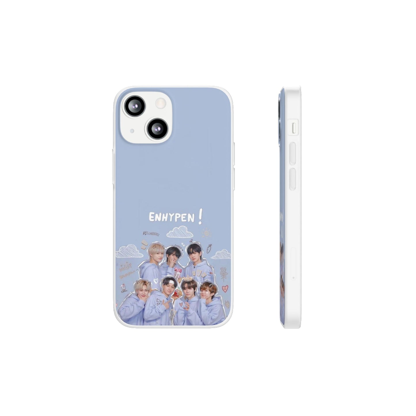 Enhypen Cell Phone Case - iPhone, Samsung and Custom Covers -  K-Pop Phone Covers, Gifts for Fans, Stylish Cell Phone Accessories