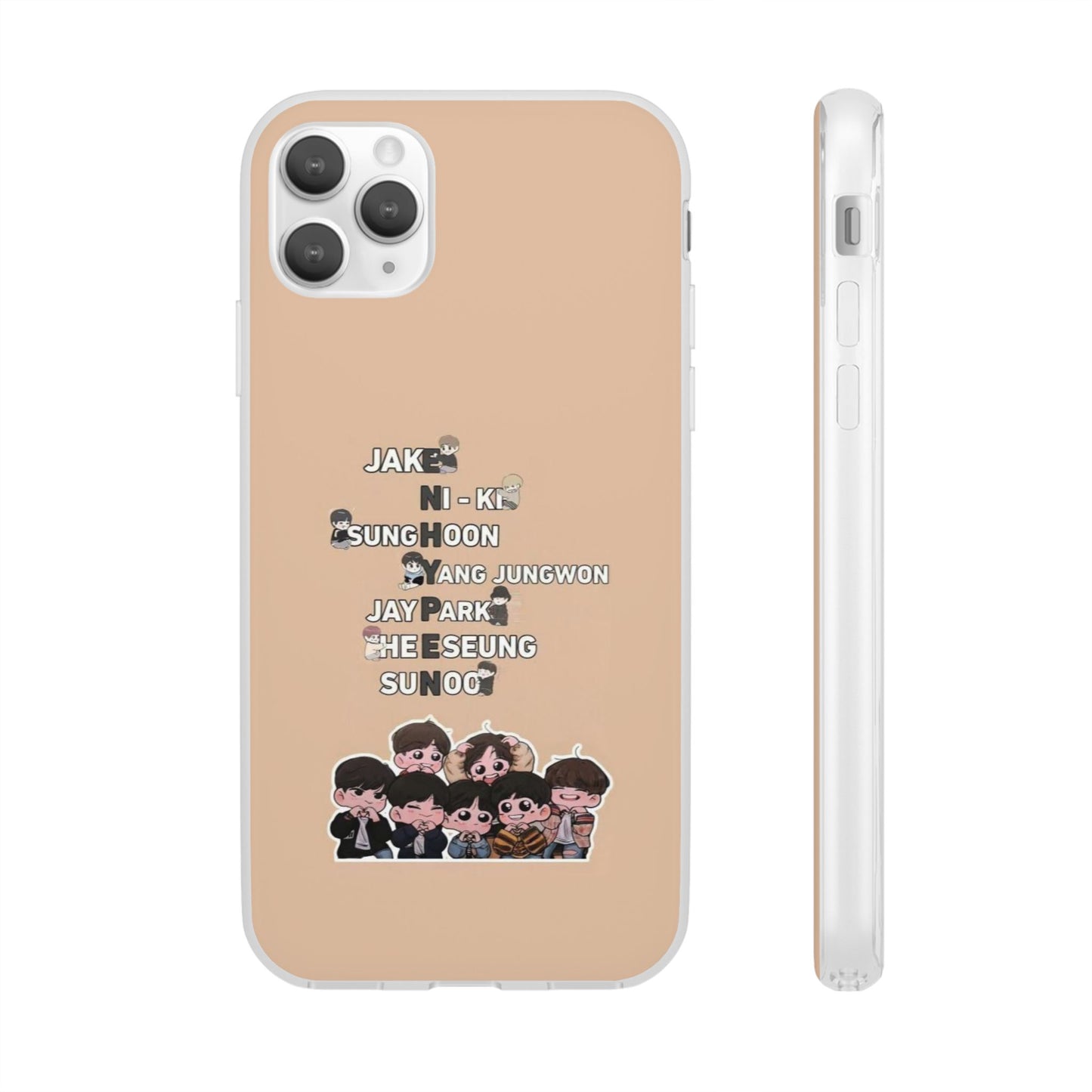 Enhypen Cell Phone Case - iPhone, Samsung and Custom Covers -  K-Pop Phone Covers, Gifts for Fans, Stylish Cell Phone Accessories