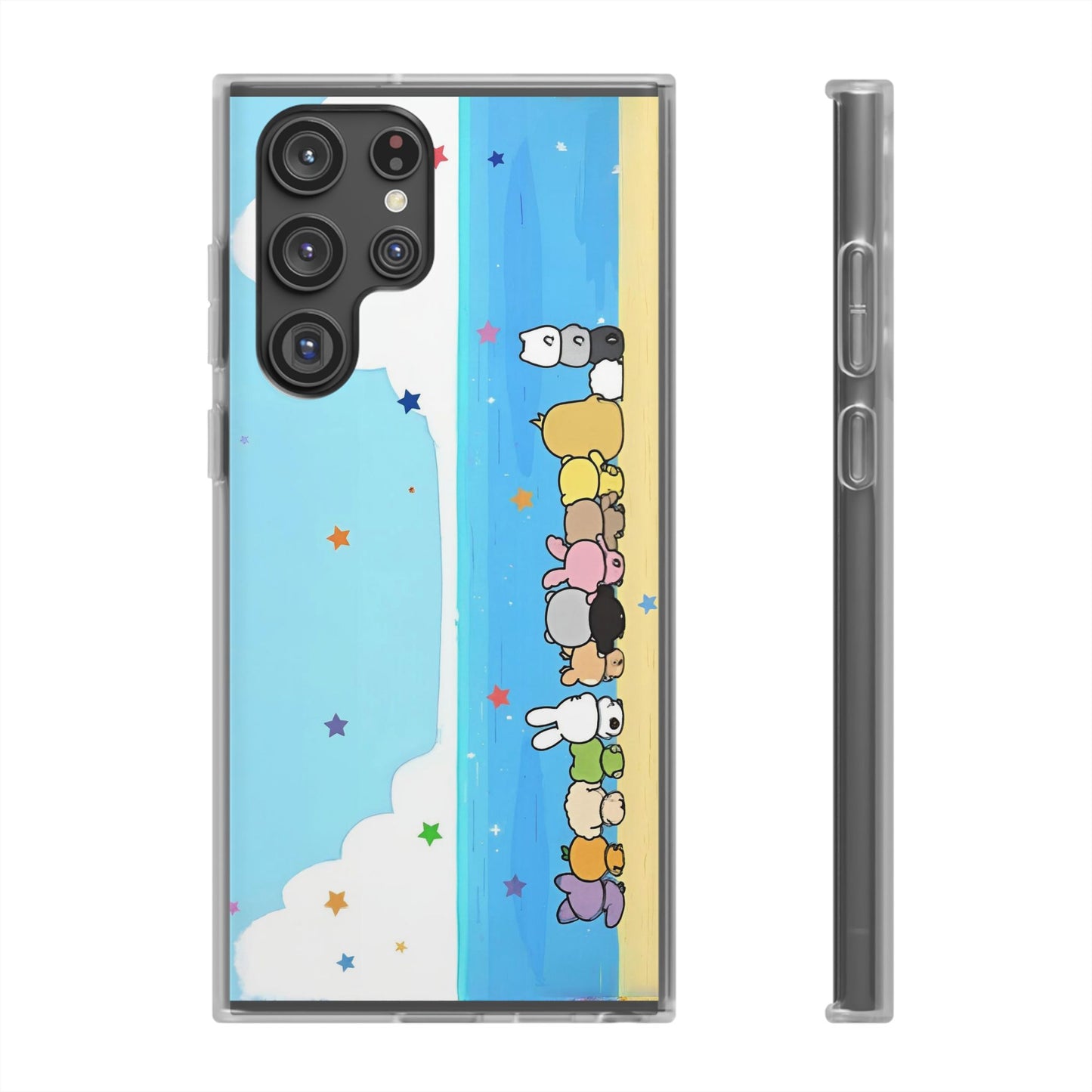Seventeen Miniteen on the beach Cell Phone Case - iPhone, Samsung and Custom Covers -  K-Pop Phone Covers, Gifts for Carats, SVT Stylish Cell Phone Accessories