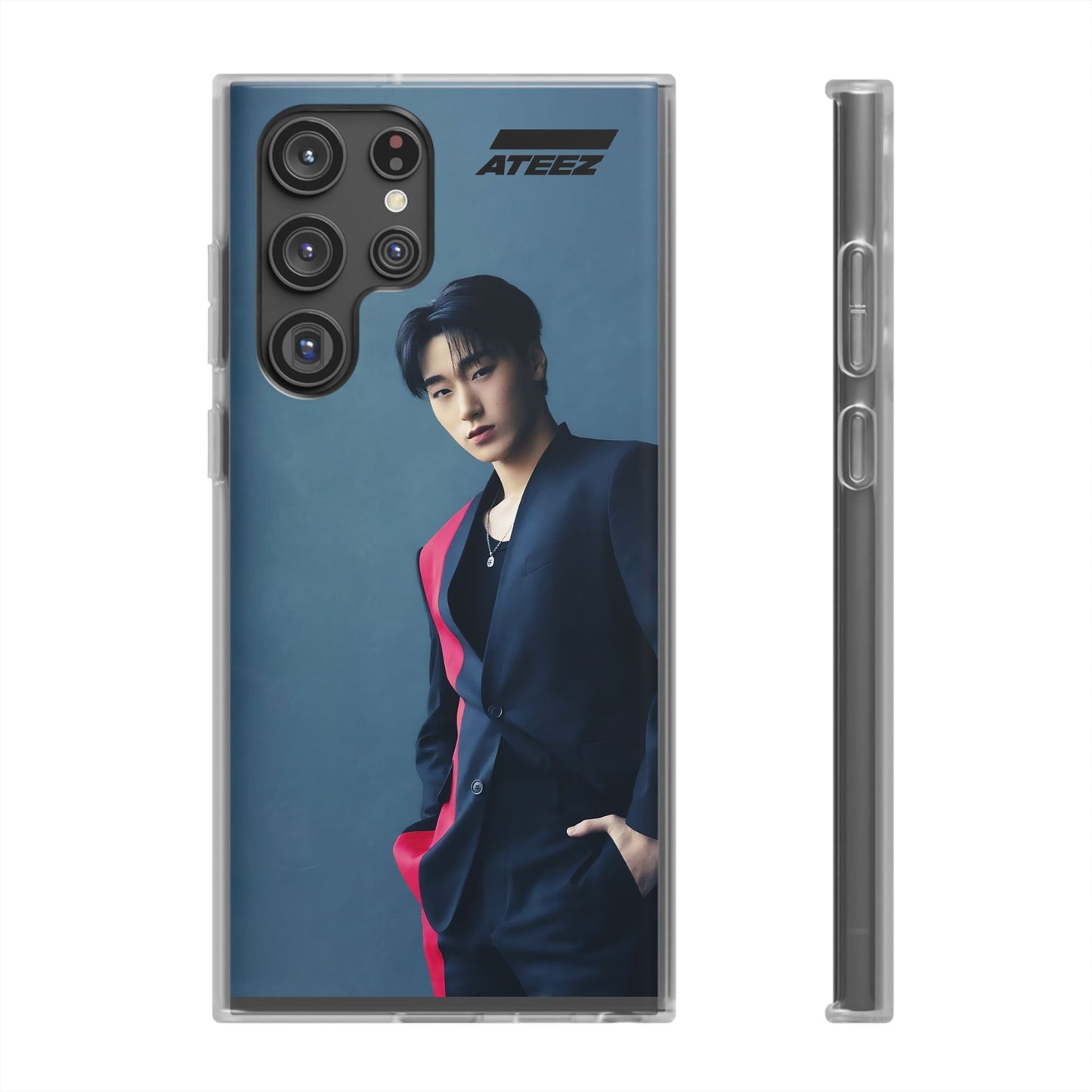 Ateez San Cell Phone Case - iPhone, Samsung and Custom Covers -  K-Pop Phone Covers, Gifts for Carats, SVT Stylish Cell Phone Accessories