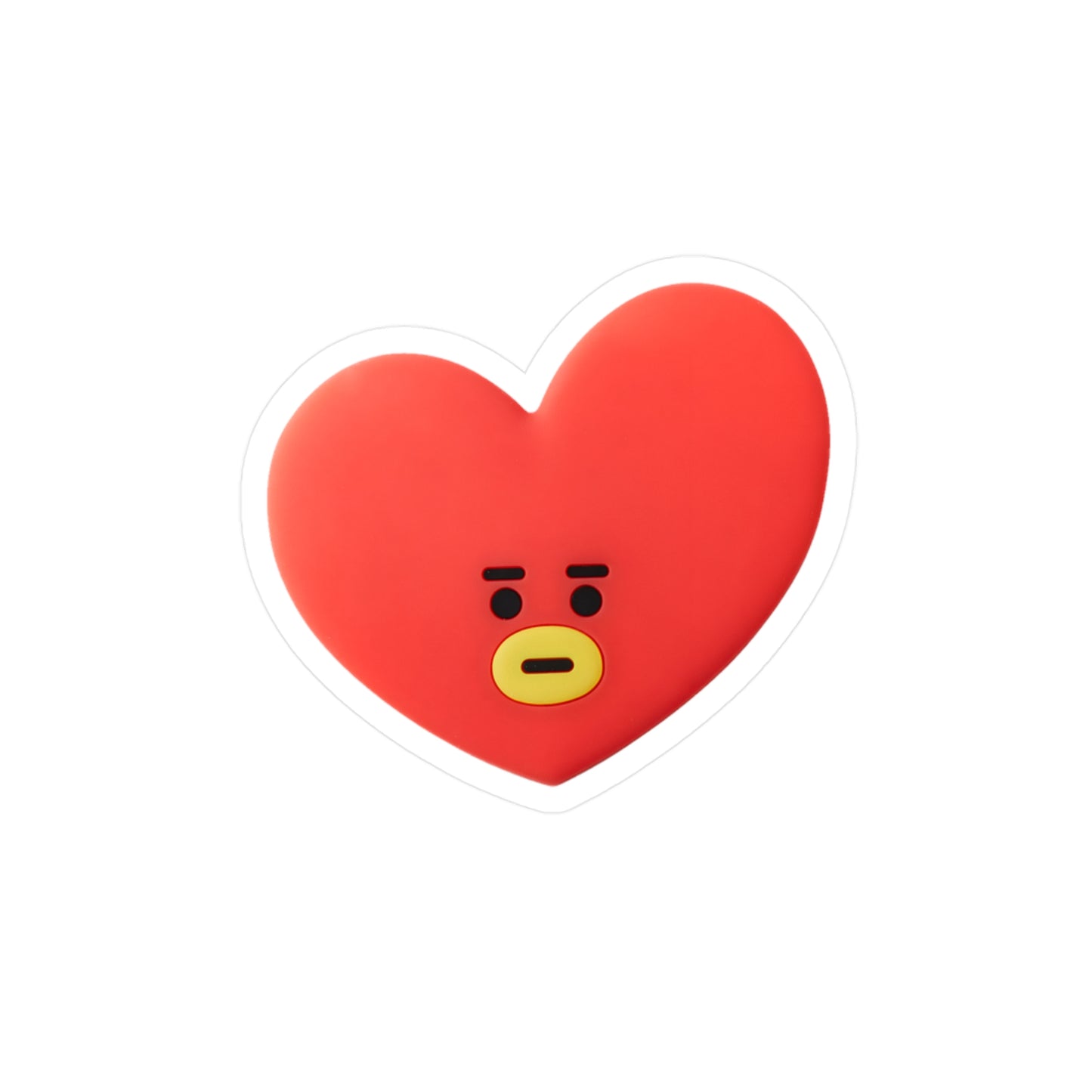 BTS BT21 Tata - V Vinyl Decals, Fun Stickers - Water, UV and Scratch Resistant!