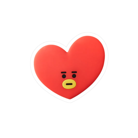 BTS BT21 Tata - V Vinyl Decals, Fun Stickers - Water, UV and Scratch Resistant!