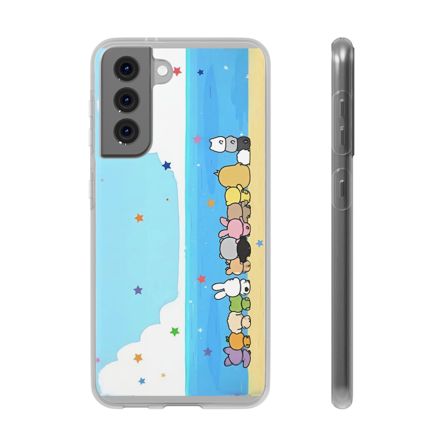Seventeen Miniteen on the beach Cell Phone Case - iPhone, Samsung and Custom Covers -  K-Pop Phone Covers, Gifts for Carats, SVT Stylish Cell Phone Accessories