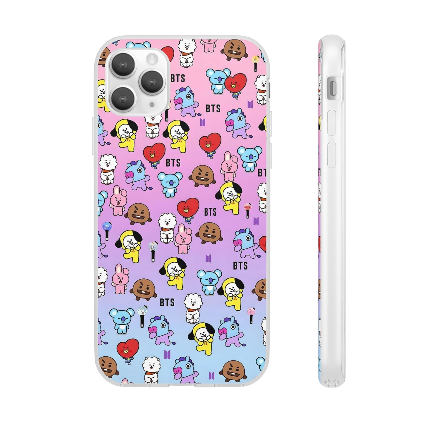BTS BT21 Cell Phone Case - iPhone, Samsung and Custom Covers -  K-Pop Phone Covers, Gifts for Fans, Stylish Cell Phone Accessories