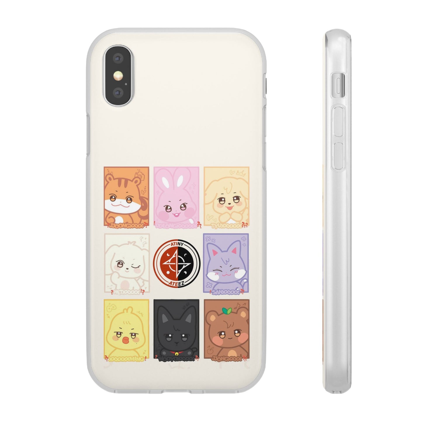 Ateez Atiny Cell Phone Case - iPhone, Samsung and Custom Covers -  K-Pop Phone Covers, Gifts for Carats, SVT Stylish Cell Phone Accessories