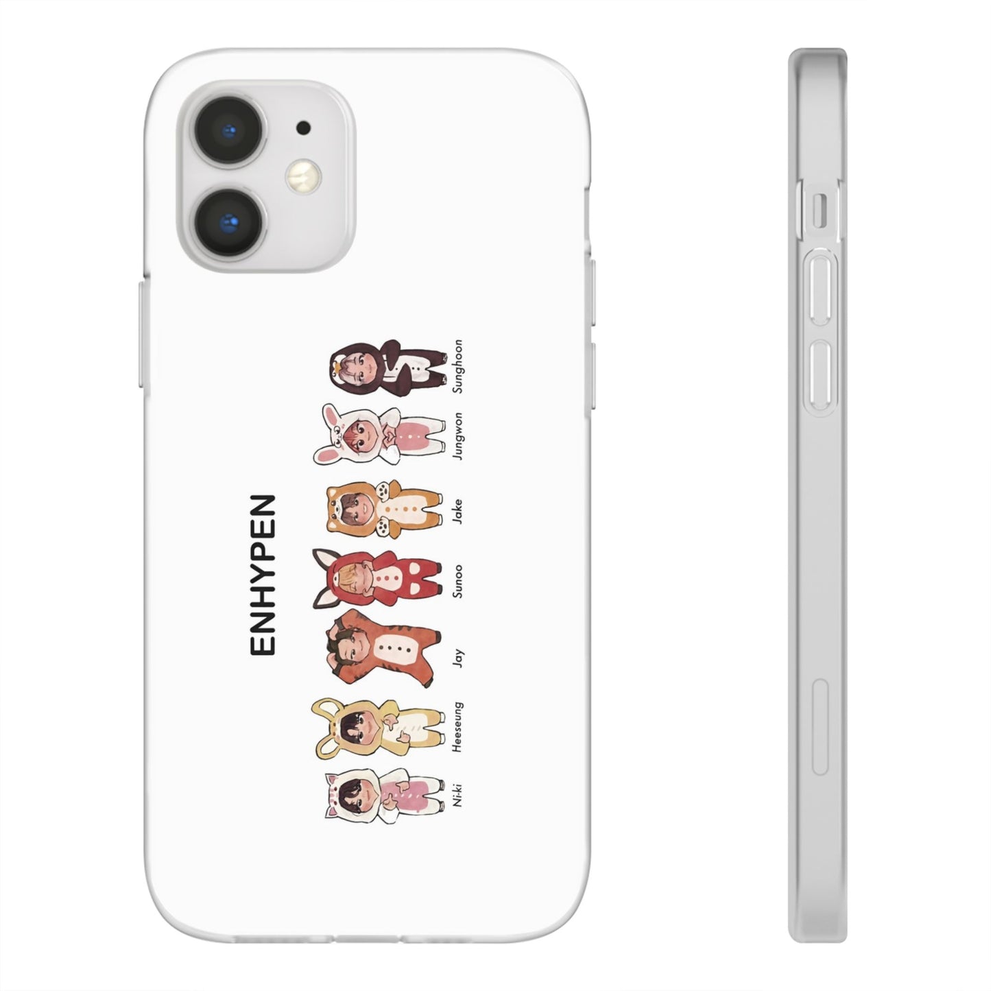 Enhypen Cell Phone Case - iPhone, Samsung and Custom Covers -  K-Pop Phone Covers, Gifts for Fans, Stylish Cell Phone Accessories