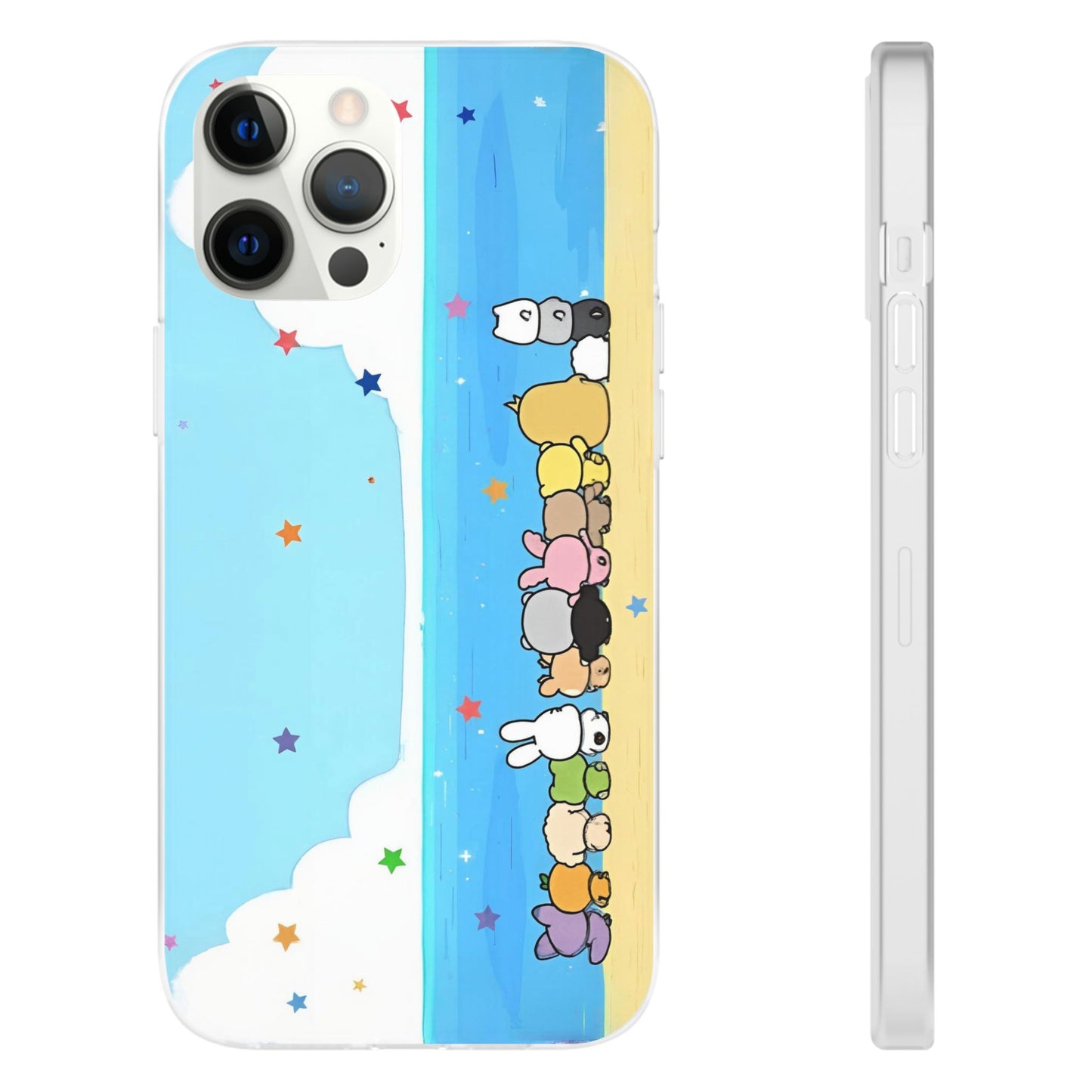 Seventeen Miniteen on the beach Cell Phone Case - iPhone, Samsung and Custom Covers -  K-Pop Phone Covers, Gifts for Carats, SVT Stylish Cell Phone Accessories