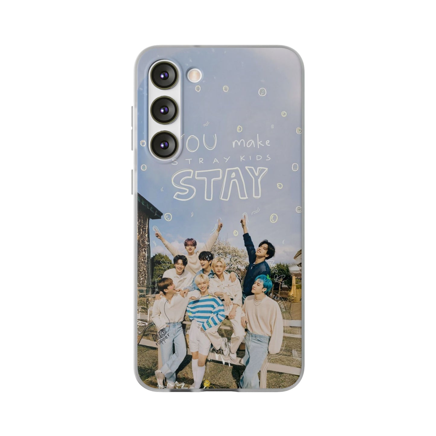 Stray Kids "You make Stray Kids Stay" Cell Phone Case - iPhone, Samsung and Custom Covers -  K-Pop Phone Covers, Gifts for Fans, Stylish Cell Phone Accessories