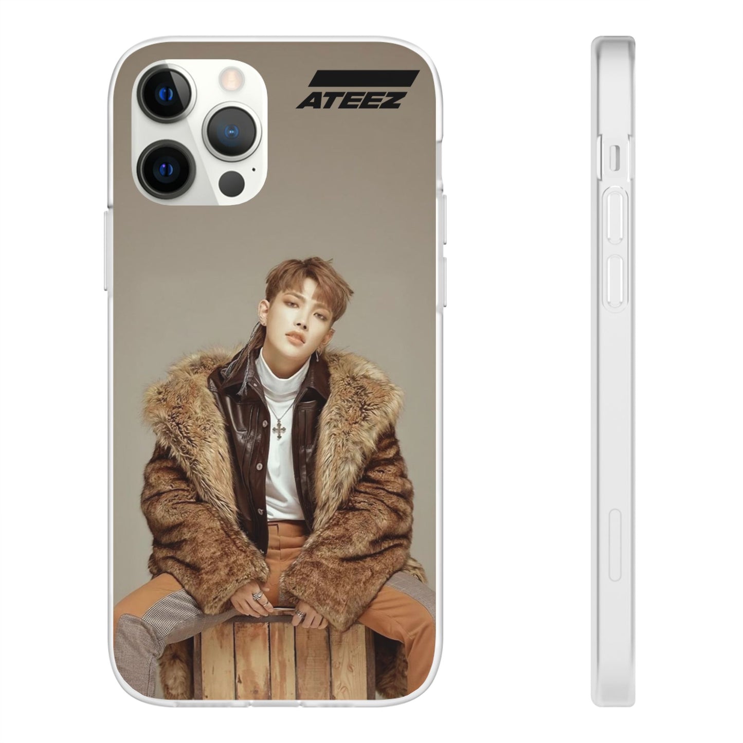 Ateez Hongjoong  Cell Phone Case - iPhone, Samsung and Custom Covers -  K-Pop Phone Covers, Gifts for Carats, SVT Stylish Cell Phone Accessories