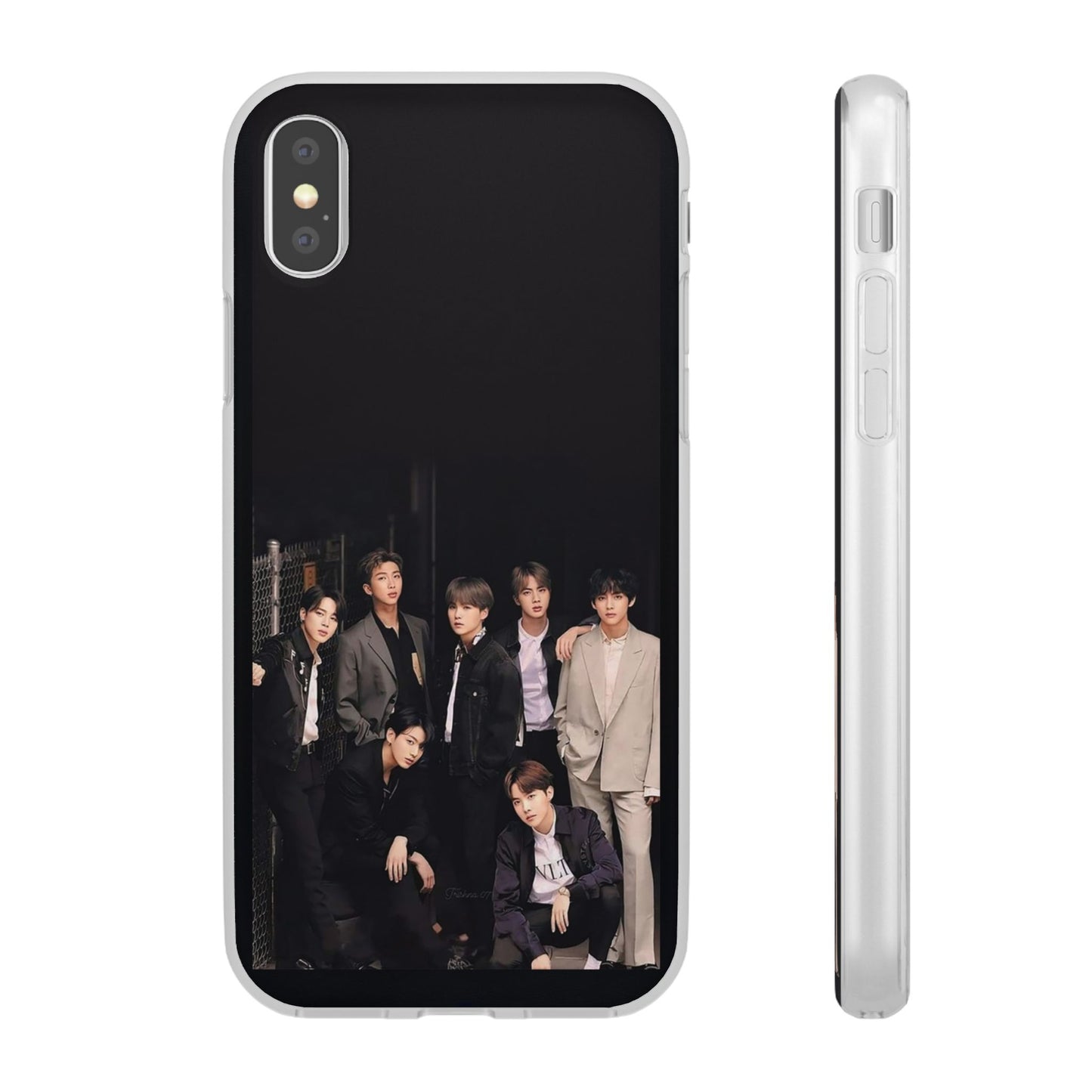 BTS OT7 Flexi Cell Phone Case - iPhone, Samsung and Custom Covers -  K-Pop Phone Covers, Gifts for Fans, Stylish Cell Phone Accessories