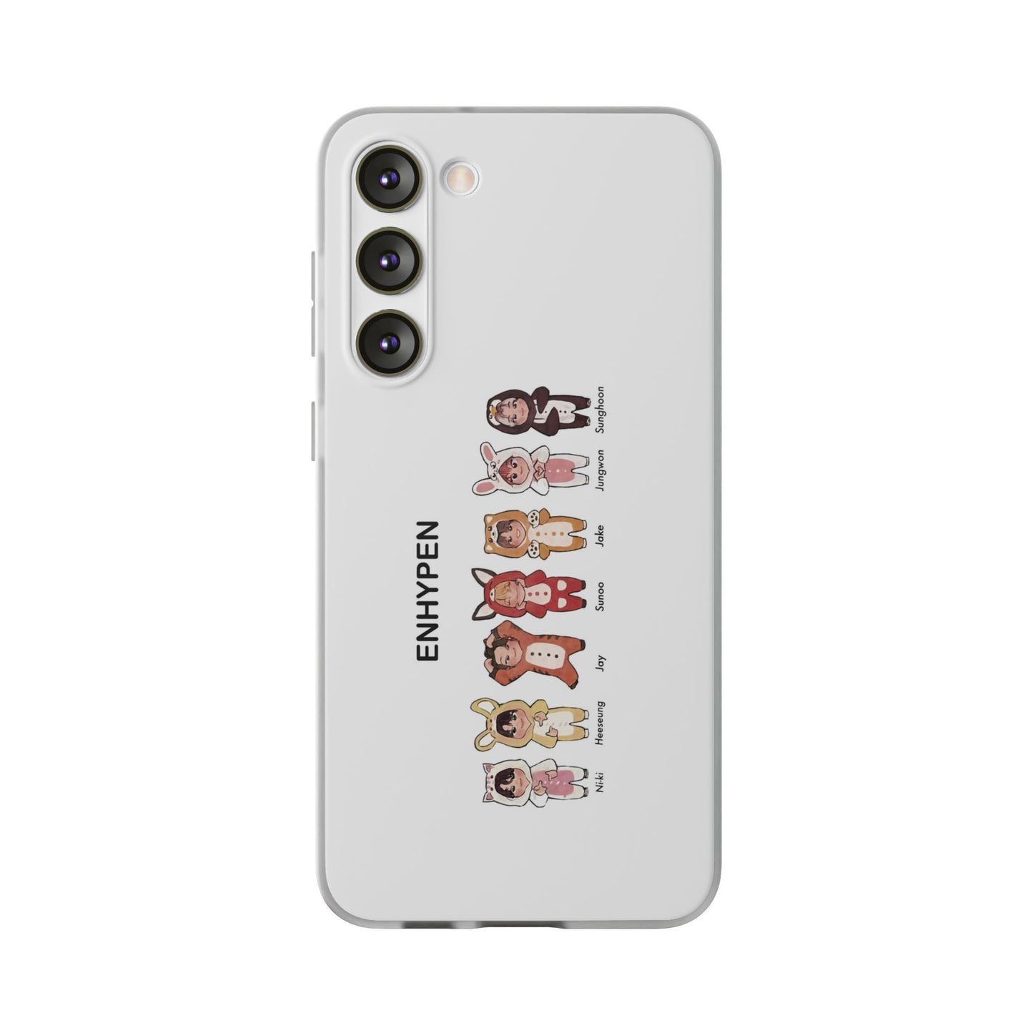 Enhypen Cell Phone Case - iPhone, Samsung and Custom Covers -  K-Pop Phone Covers, Gifts for Fans, Stylish Cell Phone Accessories