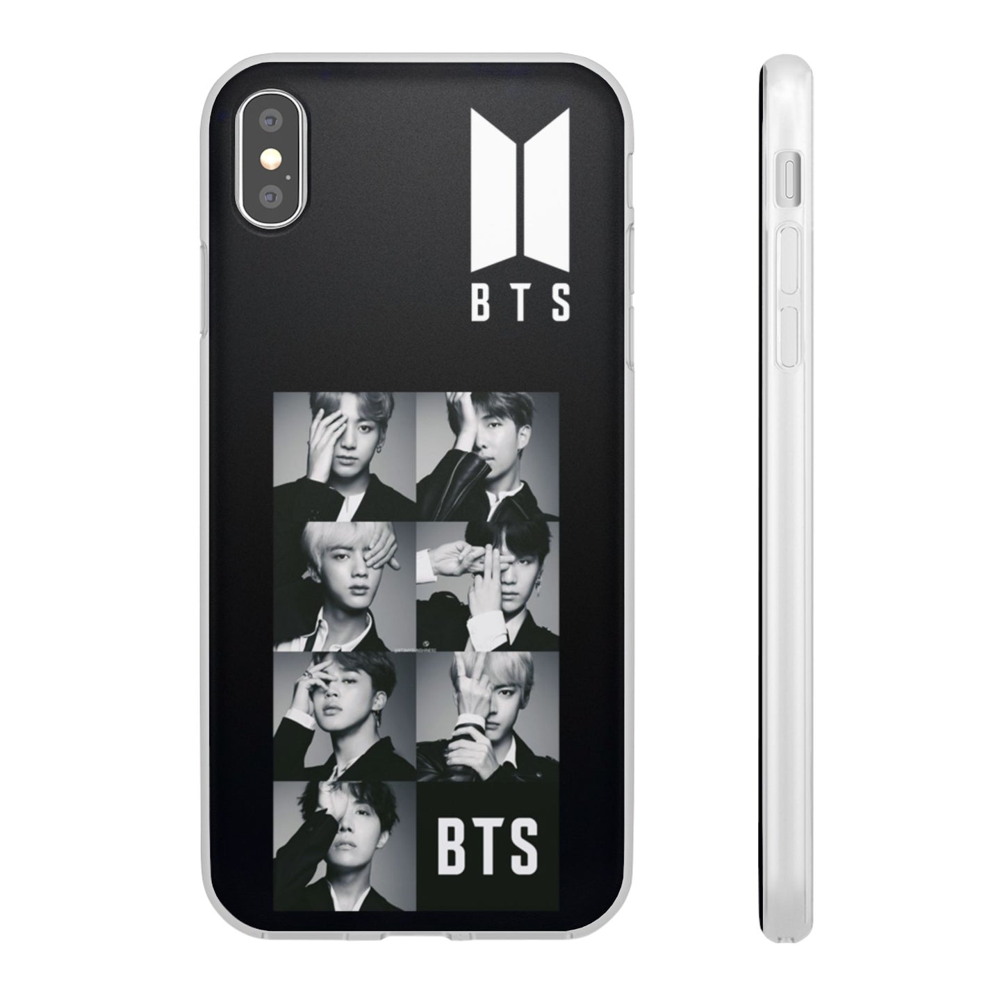 BTS OT7 B/W Cell Phone Case - iPhone, Samsung and Custom Covers -  K-Pop Phone Covers, Gifts for Fans, Stylish Cell Phone Accessories