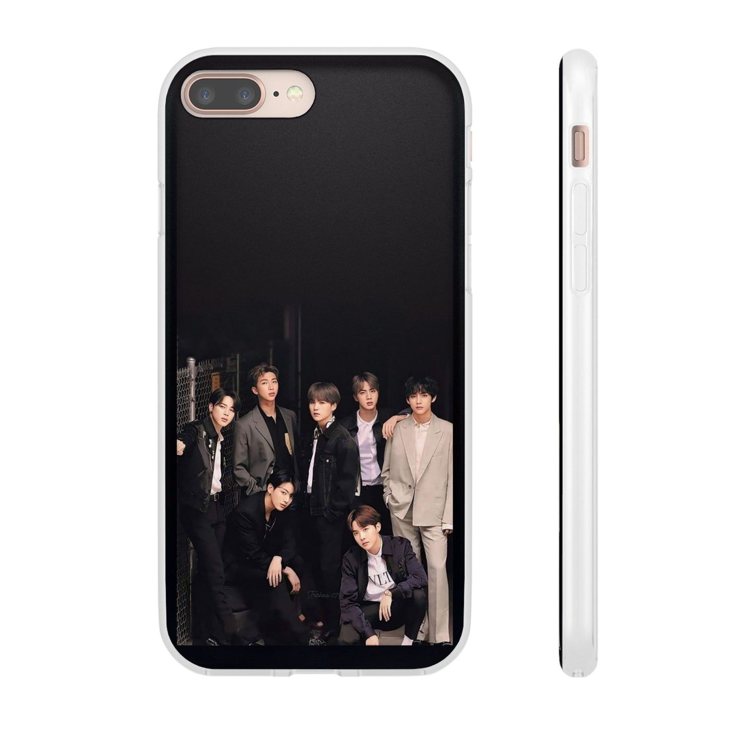 BTS OT7 Flexi Cell Phone Case - iPhone, Samsung and Custom Covers -  K-Pop Phone Covers, Gifts for Fans, Stylish Cell Phone Accessories