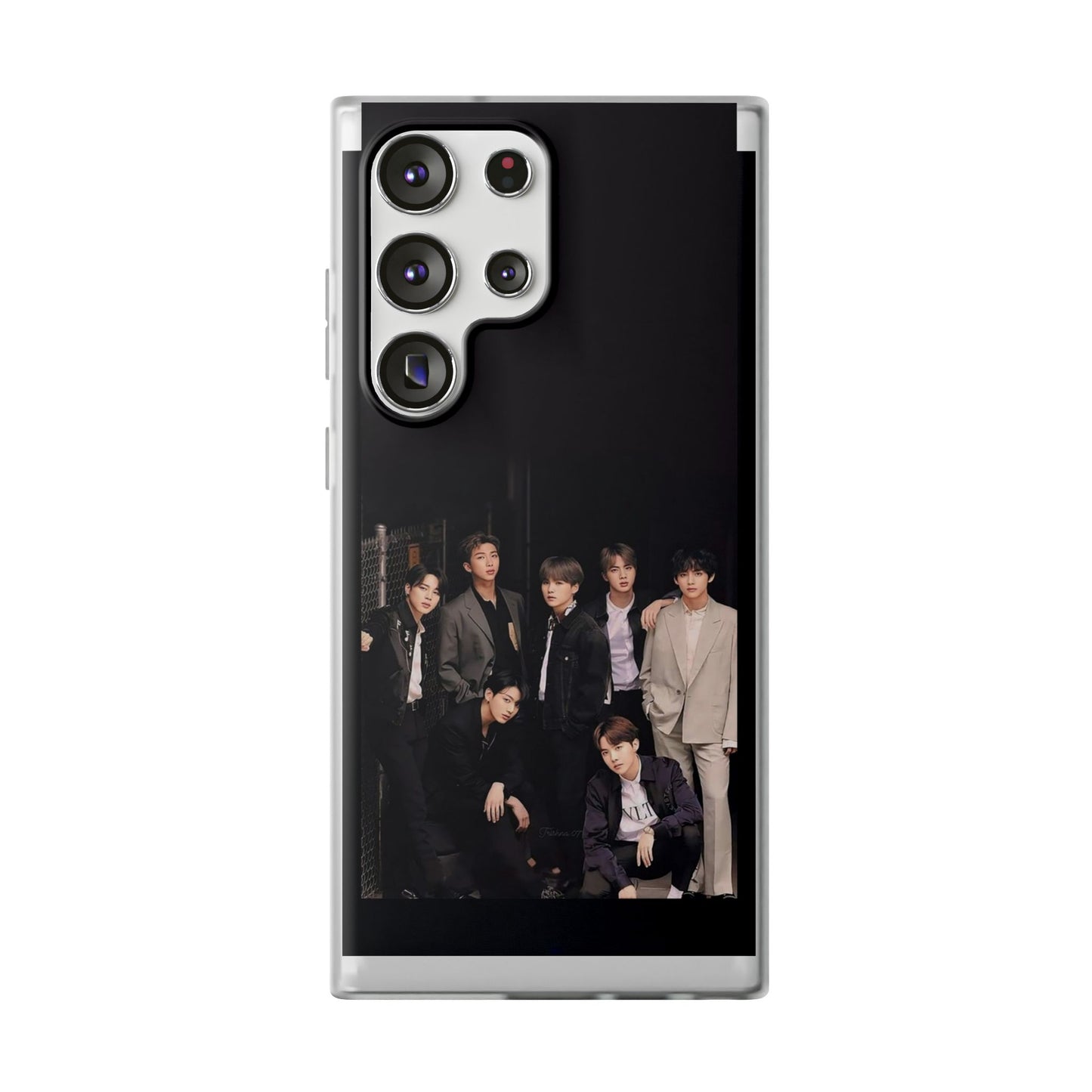 BTS OT7 Flexi Cell Phone Case - iPhone, Samsung and Custom Covers -  K-Pop Phone Covers, Gifts for Fans, Stylish Cell Phone Accessories