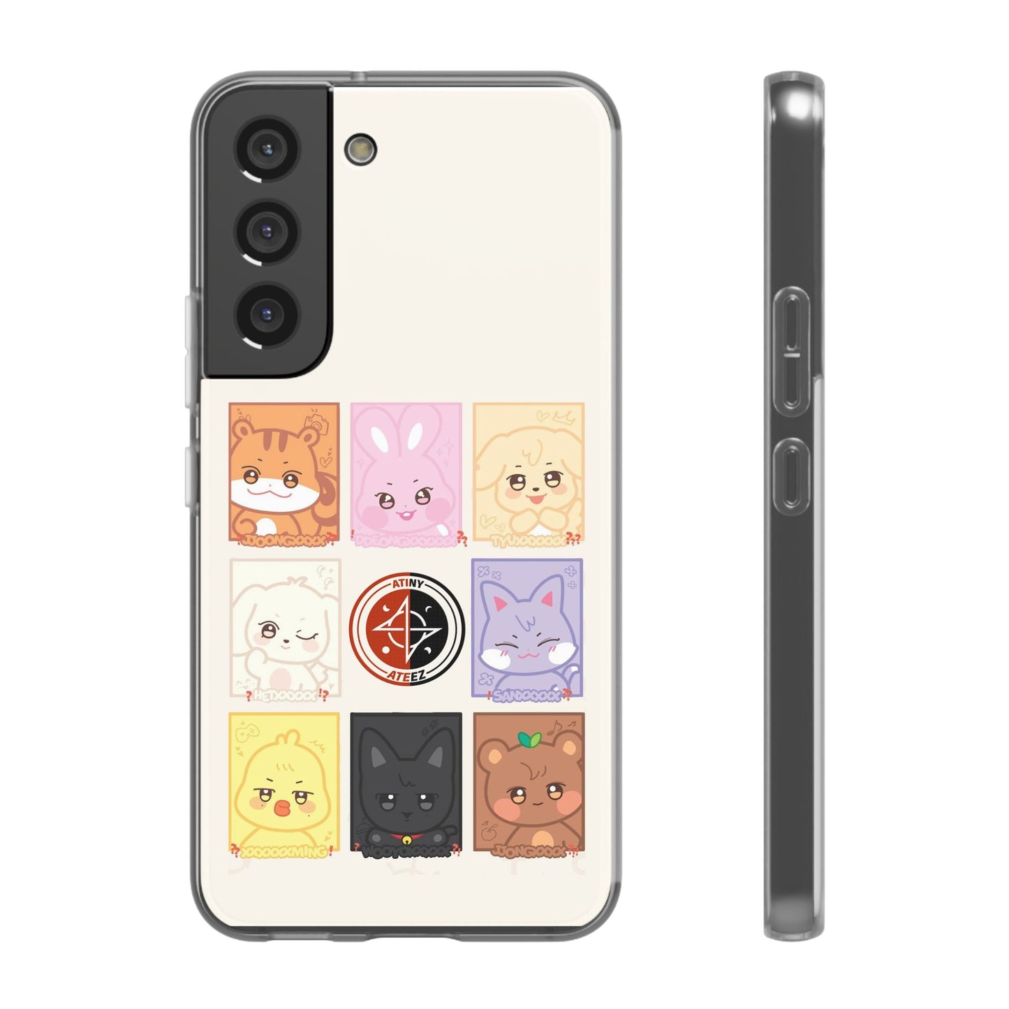 Ateez Atiny Cell Phone Case - iPhone, Samsung and Custom Covers -  K-Pop Phone Covers, Gifts for Carats, SVT Stylish Cell Phone Accessories
