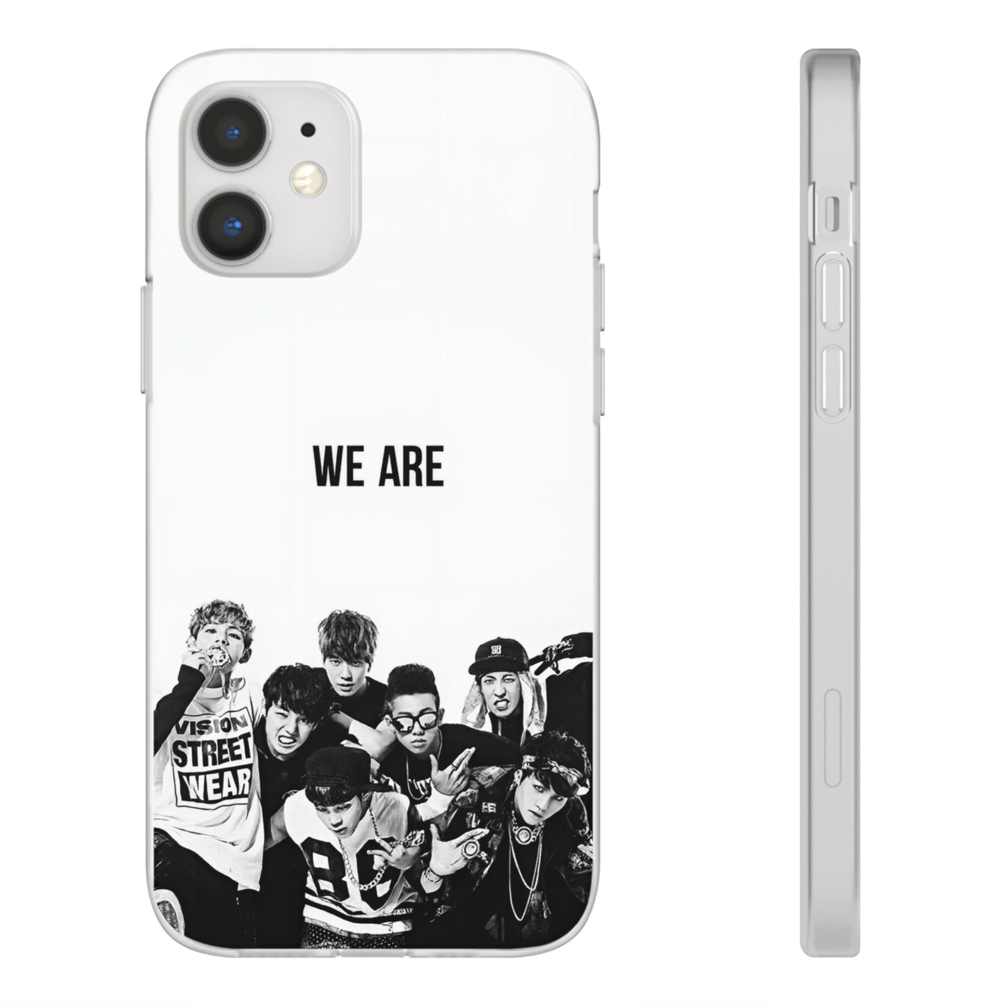 BTS We Are OT7 Cell Phone Case - iPhone, Samsung and Custom Covers -  K-Pop Phone Covers, Gifts for Fans, Stylish Cell Phone Accessories