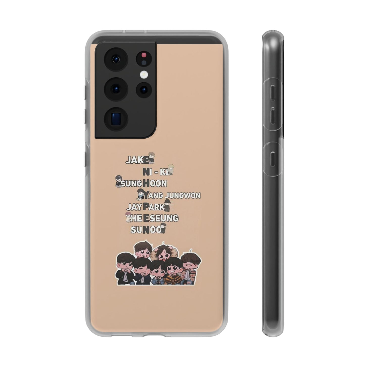 Enhypen Cell Phone Case - iPhone, Samsung and Custom Covers -  K-Pop Phone Covers, Gifts for Fans, Stylish Cell Phone Accessories
