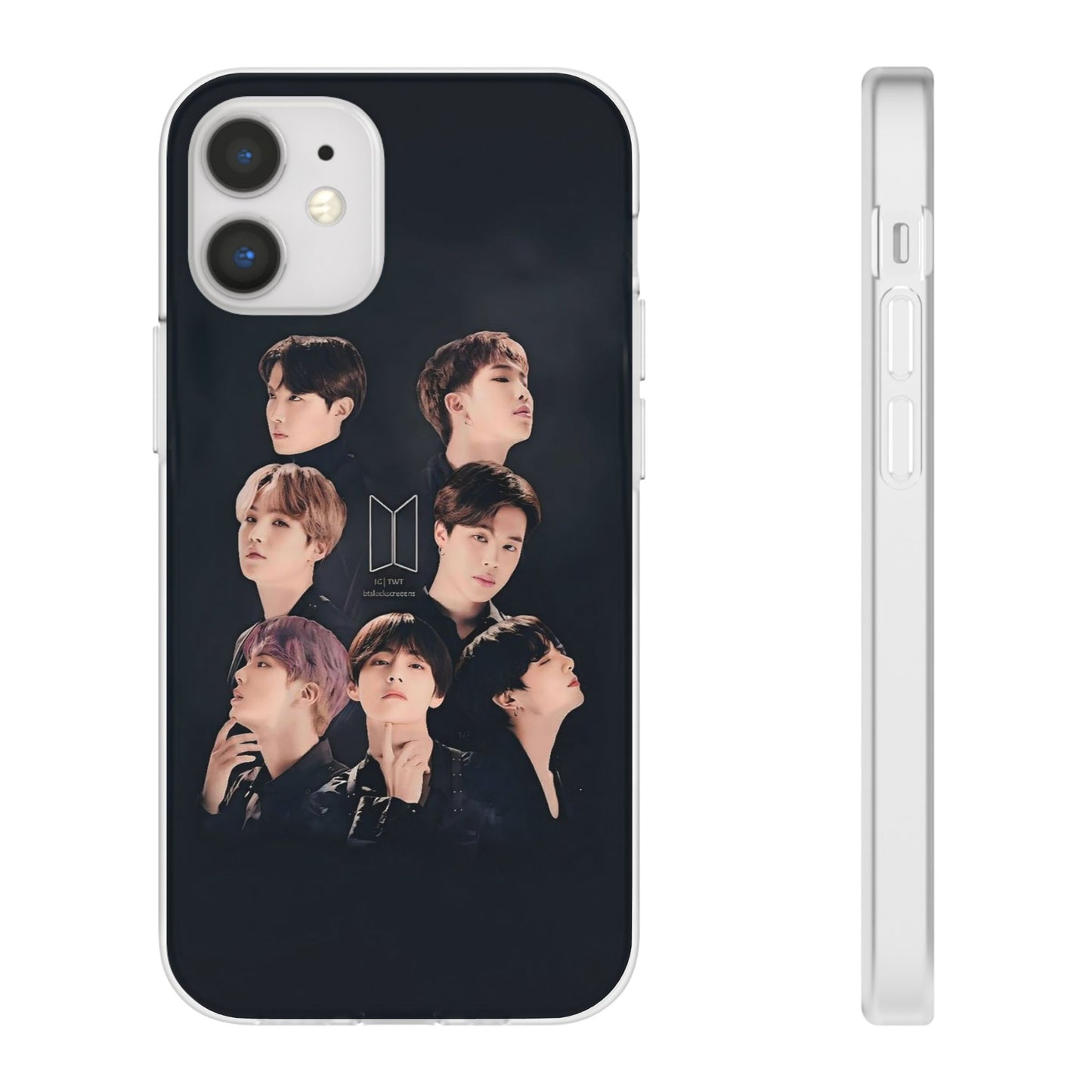 BTS OT7 Cell Phone Case - iPhone, Samsung and Custom Covers -  K-Pop Phone Covers, Gifts for Fans, Stylish Cell Phone Accessories