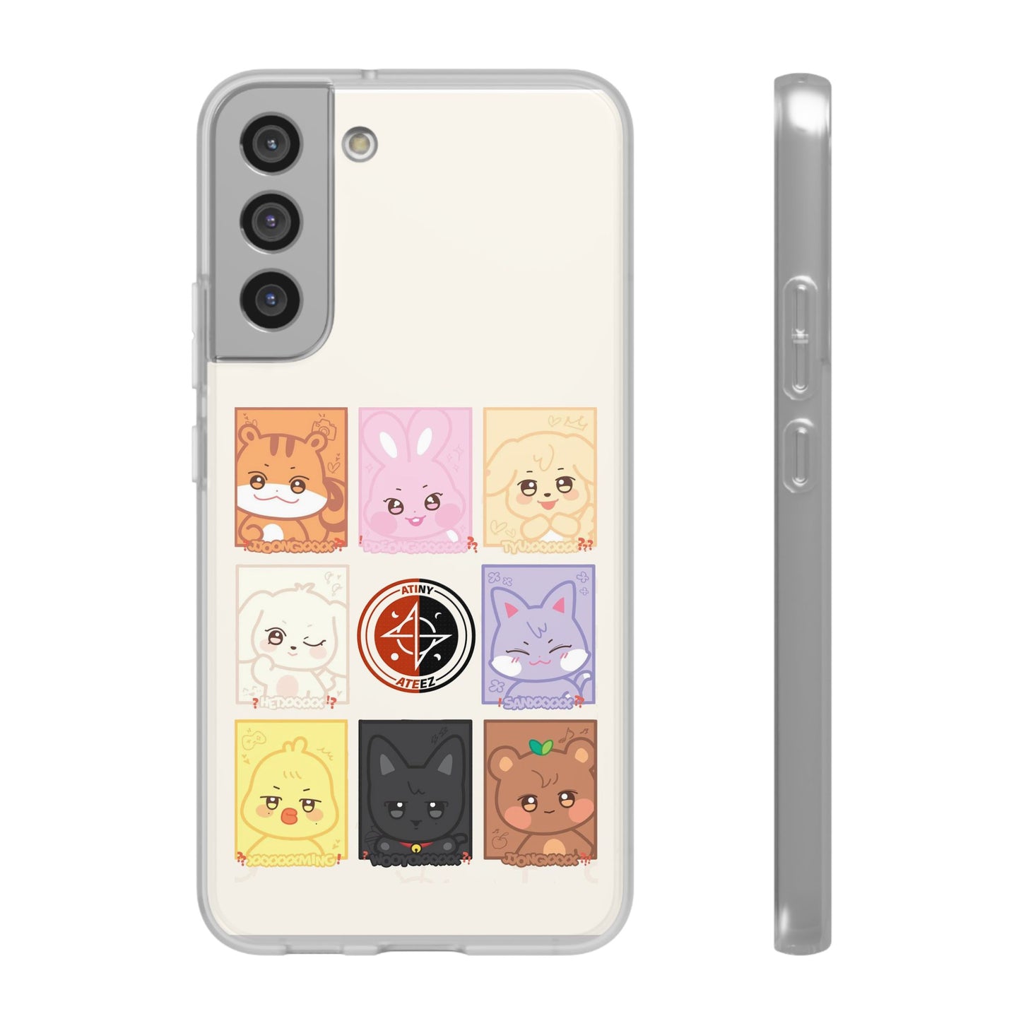 Ateez Atiny Cell Phone Case - iPhone, Samsung and Custom Covers -  K-Pop Phone Covers, Gifts for Carats, SVT Stylish Cell Phone Accessories