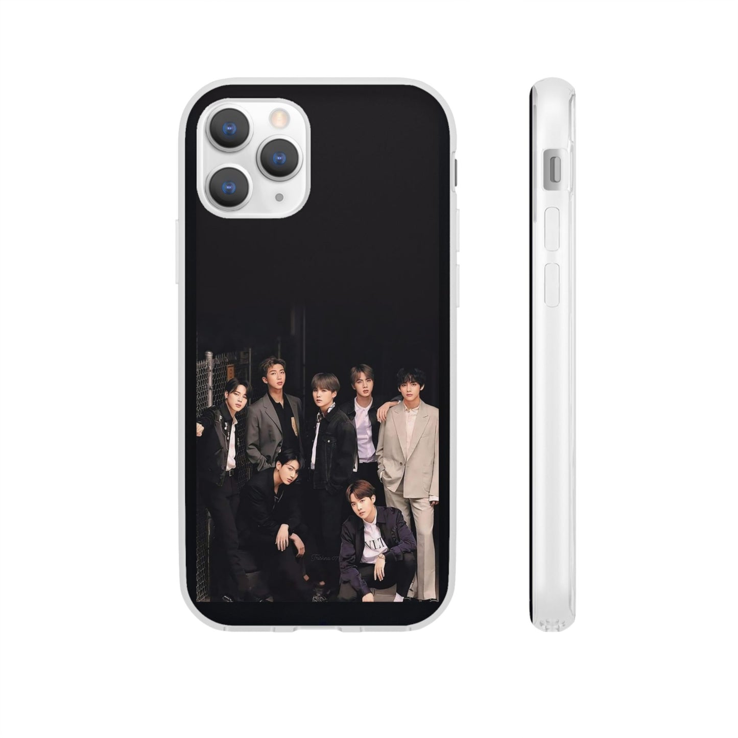BTS OT7 Flexi Cell Phone Case - iPhone, Samsung and Custom Covers -  K-Pop Phone Covers, Gifts for Fans, Stylish Cell Phone Accessories