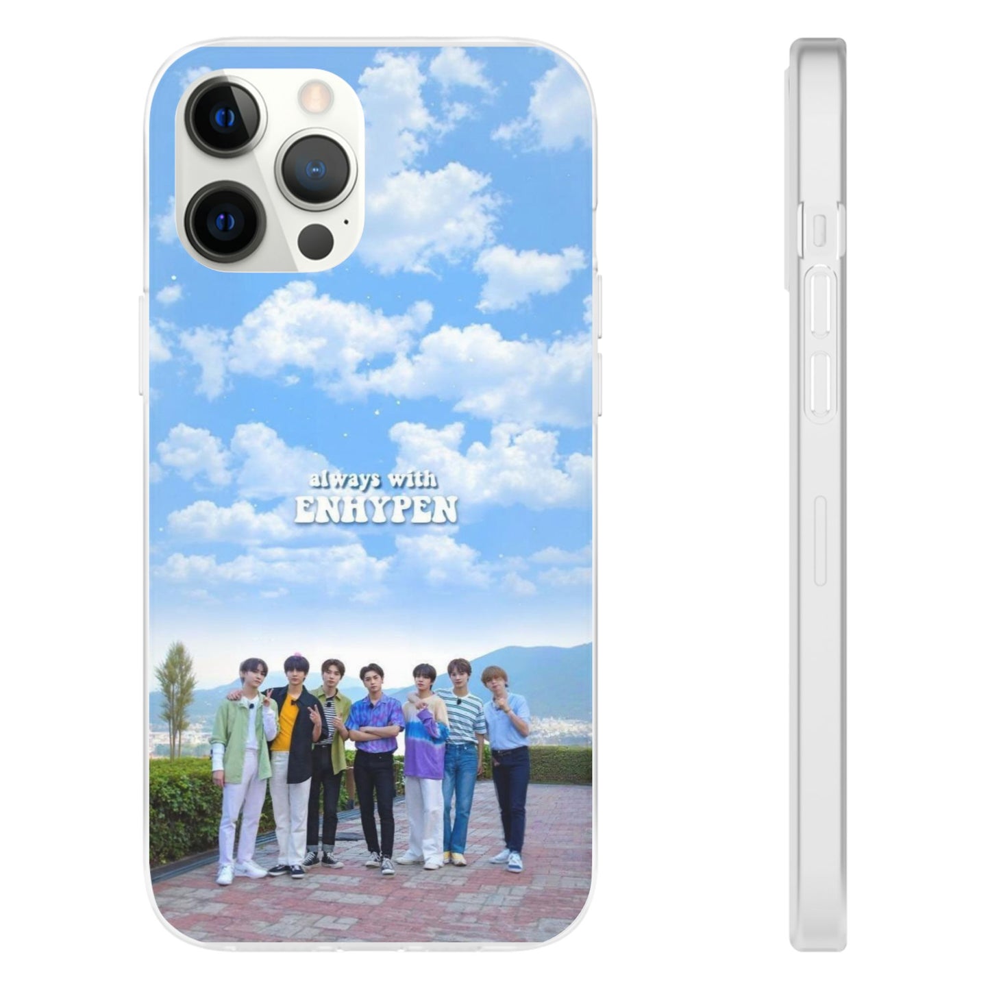 Enhypen Cell Phone Case - iPhone, Samsung and Custom Covers -  K-Pop Phone Covers, Gifts for Fans, Stylish Cell Phone Accessories