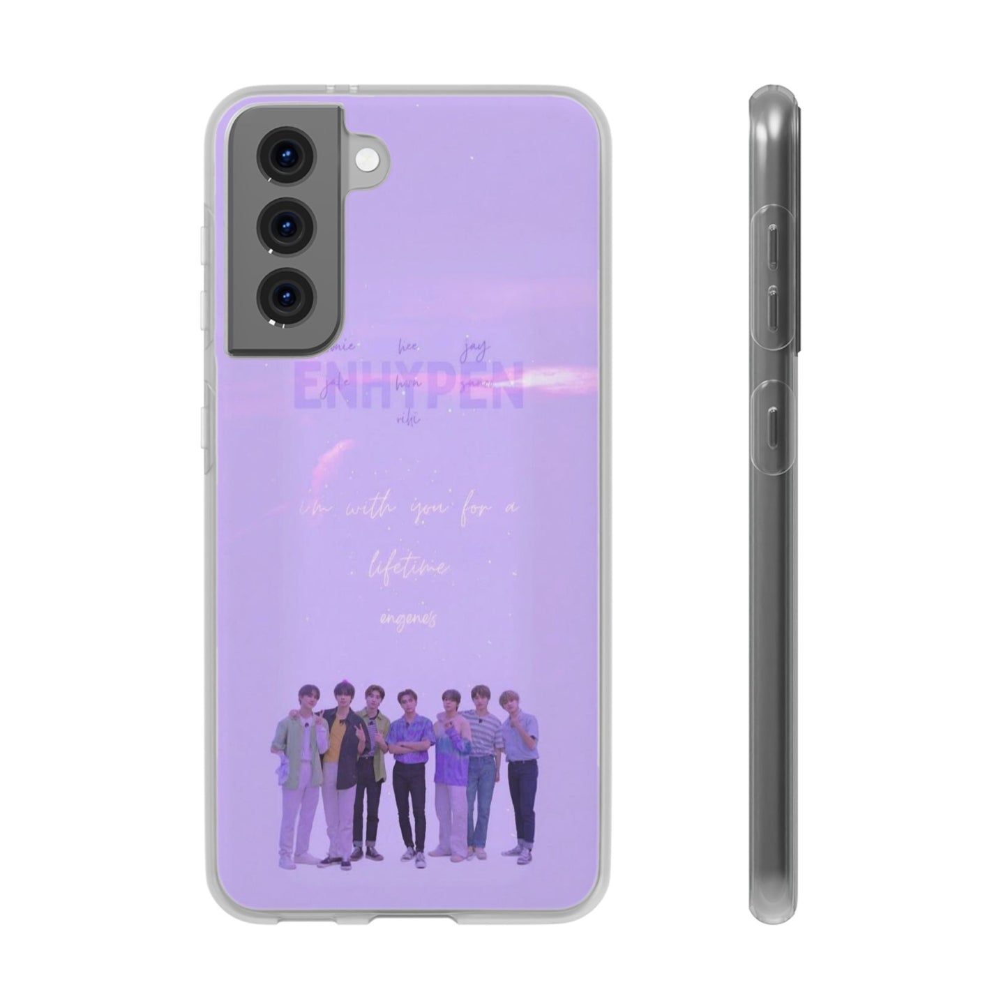 Enhypen Cell Phone Case - iPhone, Samsung and Custom Covers -  K-Pop Phone Covers, Gifts for Fans, Stylish Cell Phone Accessories