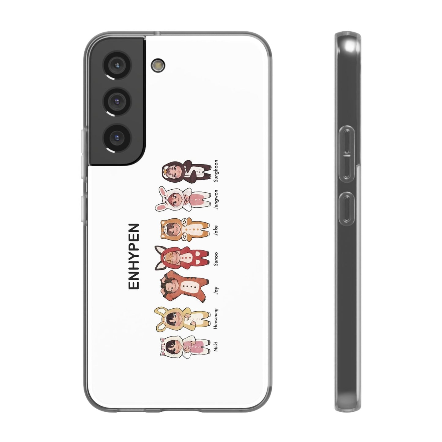 Enhypen Cell Phone Case - iPhone, Samsung and Custom Covers -  K-Pop Phone Covers, Gifts for Fans, Stylish Cell Phone Accessories
