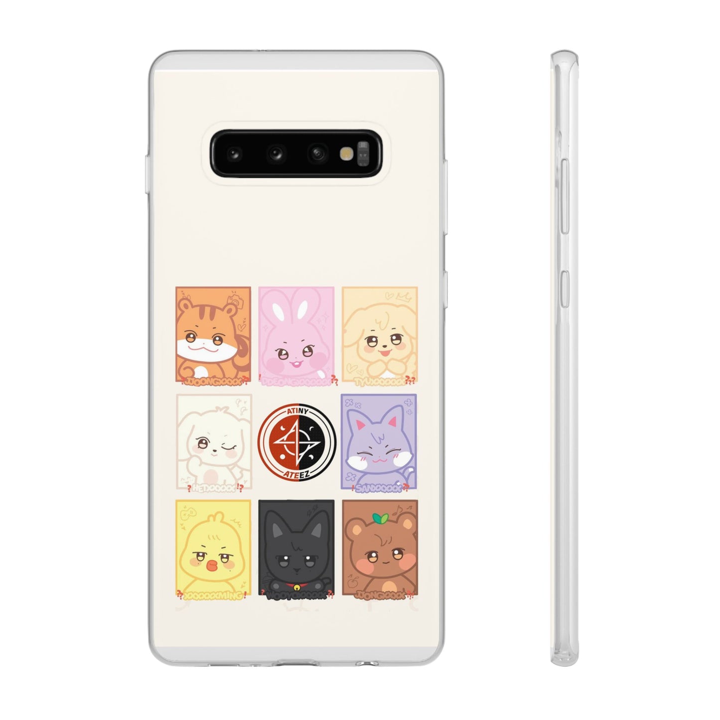 Ateez Atiny Cell Phone Case - iPhone, Samsung and Custom Covers -  K-Pop Phone Covers, Gifts for Carats, SVT Stylish Cell Phone Accessories