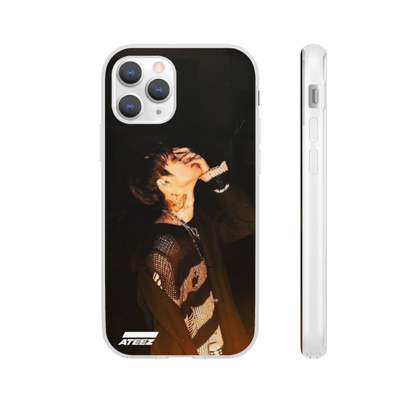 Ateez Mingi Cell Phone Case - iPhone, Samsung and Custom Covers -  K-Pop Phone Covers, Gifts for Carats, SVT Stylish Cell Phone Accessories