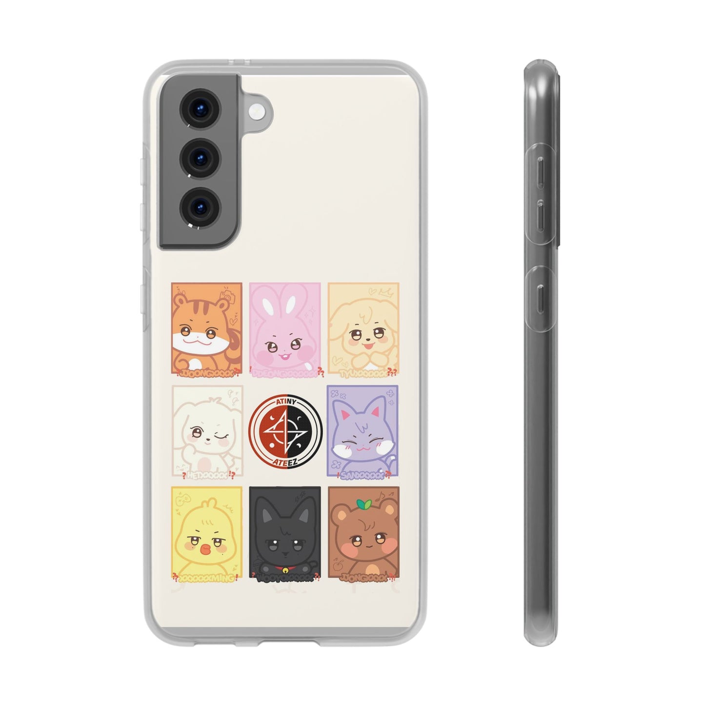 Ateez Atiny Cell Phone Case - iPhone, Samsung and Custom Covers -  K-Pop Phone Covers, Gifts for Carats, SVT Stylish Cell Phone Accessories