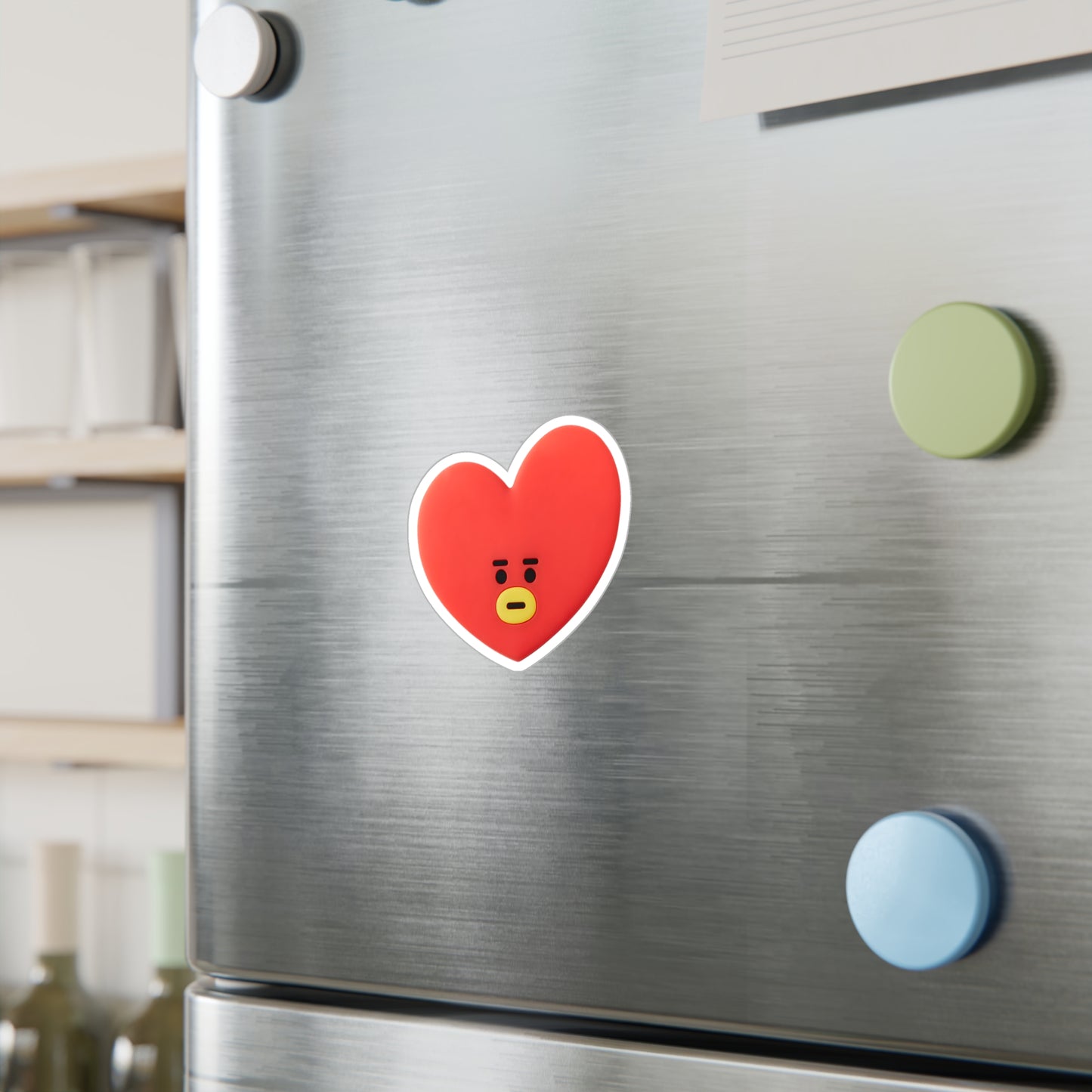BTS BT21 Tata - V Vinyl Decals, Fun Stickers - Water, UV and Scratch Resistant!
