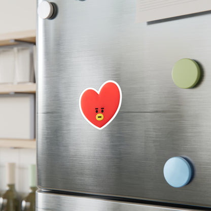 BTS BT21 Tata - V Vinyl Decals, Fun Stickers - Water, UV and Scratch Resistant!