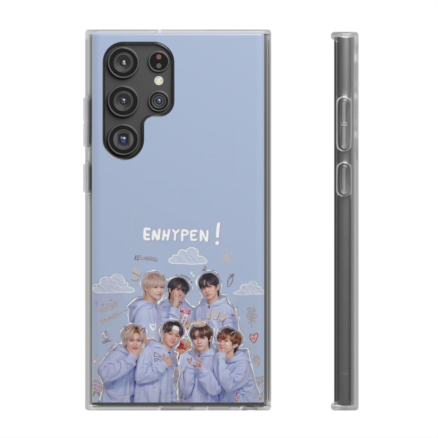 Enhypen Cell Phone Case - iPhone, Samsung and Custom Covers -  K-Pop Phone Covers, Gifts for Fans, Stylish Cell Phone Accessories