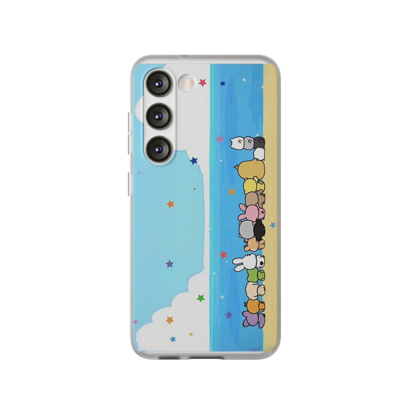 Seventeen Miniteen on the beach Cell Phone Case - iPhone, Samsung and Custom Covers -  K-Pop Phone Covers, Gifts for Carats, SVT Stylish Cell Phone Accessories