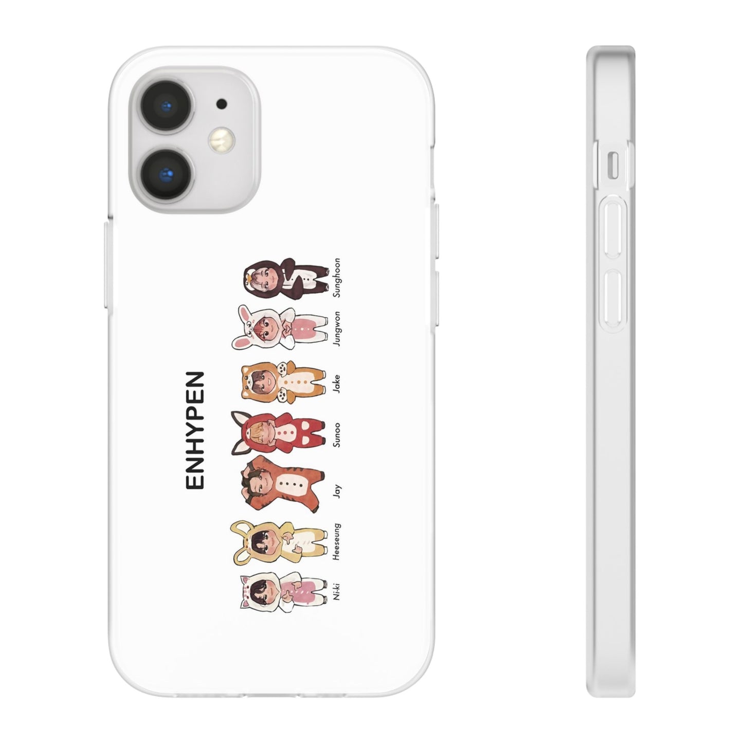 Enhypen Cell Phone Case - iPhone, Samsung and Custom Covers -  K-Pop Phone Covers, Gifts for Fans, Stylish Cell Phone Accessories