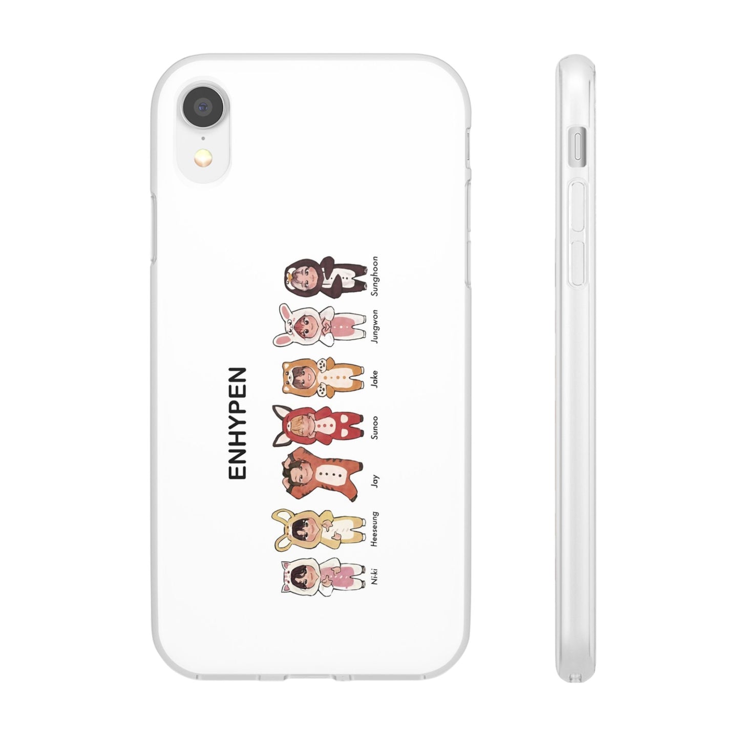 Enhypen Cell Phone Case - iPhone, Samsung and Custom Covers -  K-Pop Phone Covers, Gifts for Fans, Stylish Cell Phone Accessories