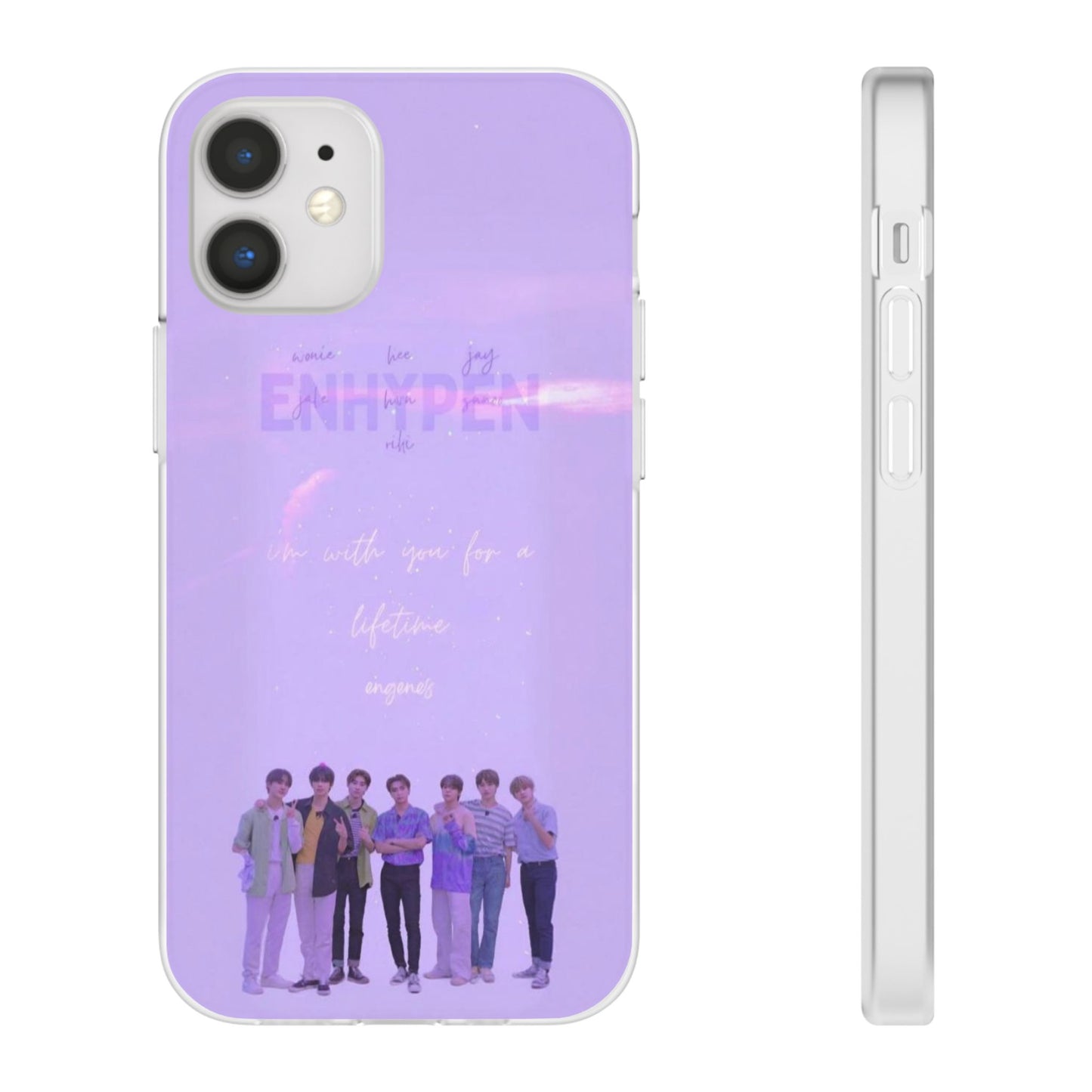 Enhypen Cell Phone Case - iPhone, Samsung and Custom Covers -  K-Pop Phone Covers, Gifts for Fans, Stylish Cell Phone Accessories