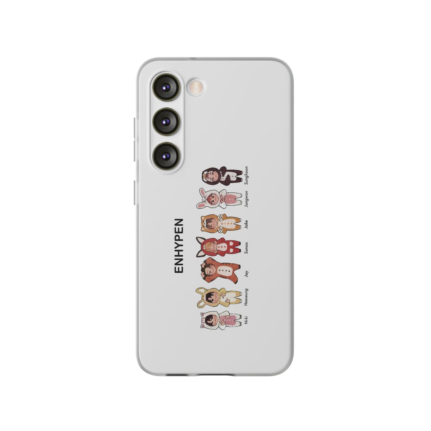 Enhypen Cell Phone Case - iPhone, Samsung and Custom Covers -  K-Pop Phone Covers, Gifts for Fans, Stylish Cell Phone Accessories