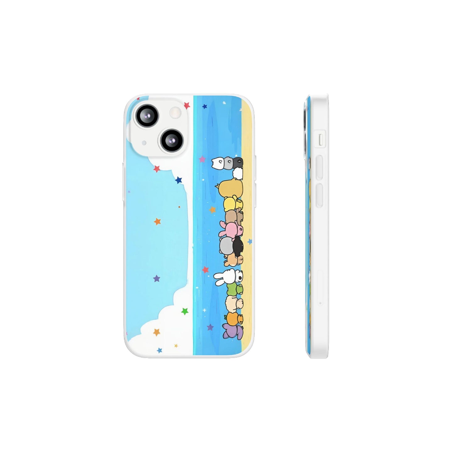 Seventeen Miniteen on the beach Cell Phone Case - iPhone, Samsung and Custom Covers -  K-Pop Phone Covers, Gifts for Carats, SVT Stylish Cell Phone Accessories