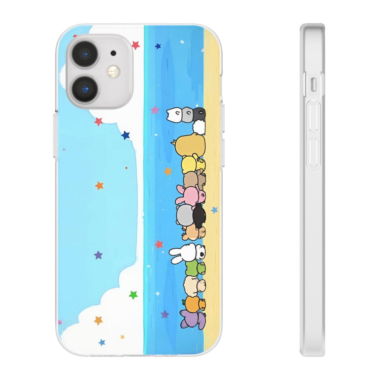 Seventeen Miniteen on the beach Cell Phone Case - iPhone, Samsung and Custom Covers -  K-Pop Phone Covers, Gifts for Carats, SVT Stylish Cell Phone Accessories