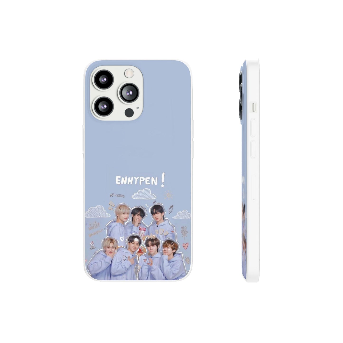 Enhypen Cell Phone Case - iPhone, Samsung and Custom Covers -  K-Pop Phone Covers, Gifts for Fans, Stylish Cell Phone Accessories
