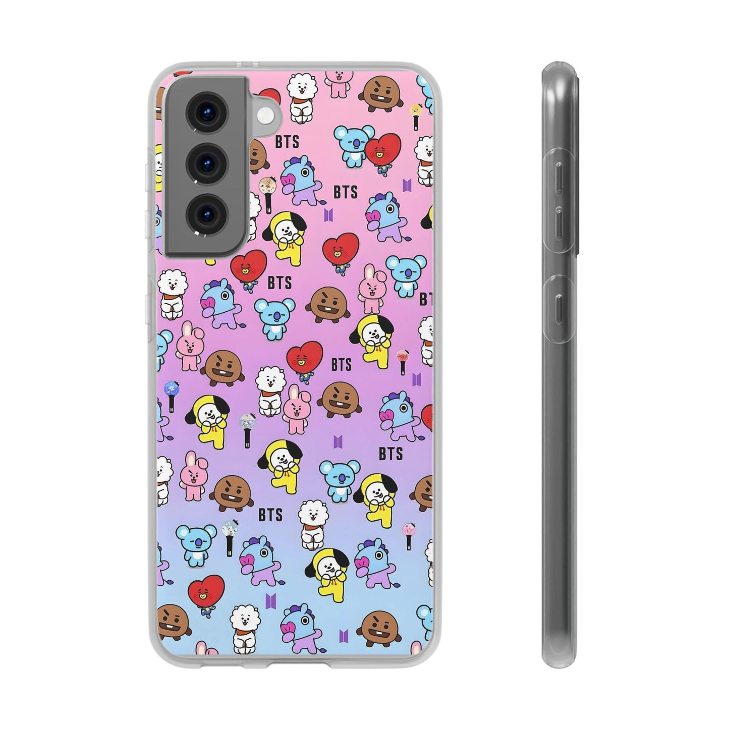BTS BT21 Cell Phone Case - iPhone, Samsung and Custom Covers -  K-Pop Phone Covers, Gifts for Fans, Stylish Cell Phone Accessories